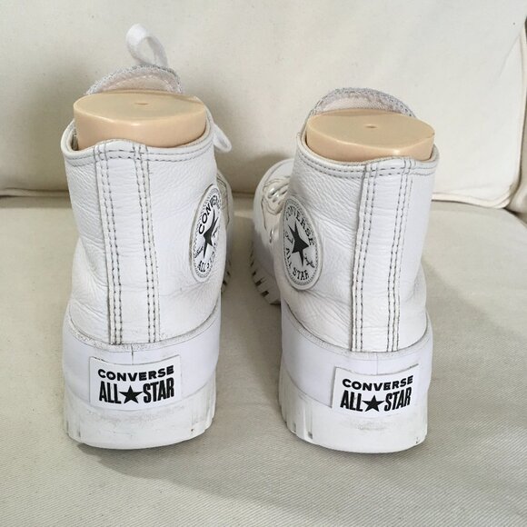 Chuck Taylor All Star Leather High-Top Converse's Unisex - Picture 4 of 6